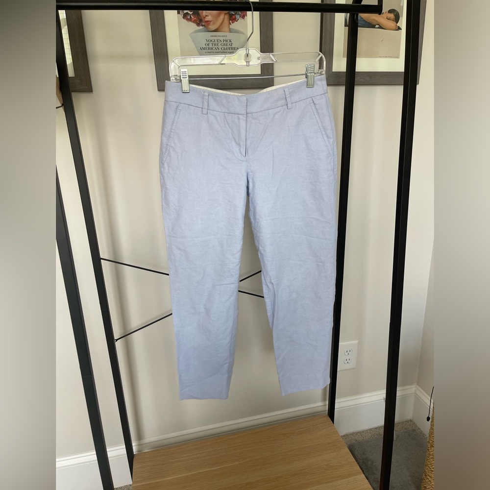 J Crew light blue trouser